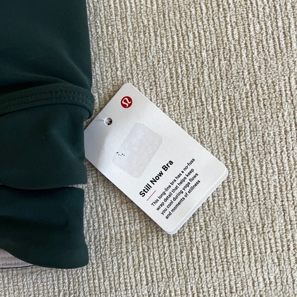 NWT Lululemon Still Now Bra size 10 - Picture 6 of 10